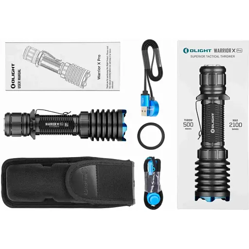 Фонарь Olight Warrior X Pro Black - фото 10