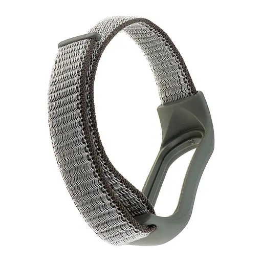 Ремешок Nylon Mi Band 3/4/5/6/7 Военный зеленый - фото 2