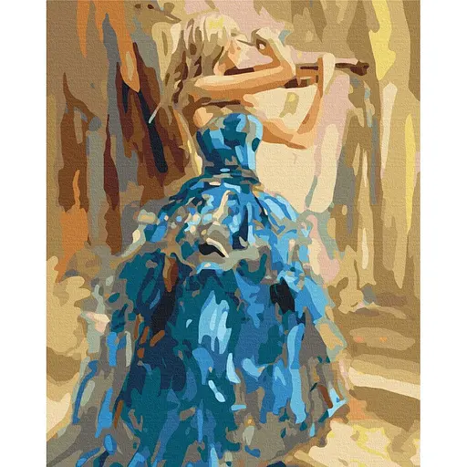 Картина по номерам Музыкальная прима Brushme 40x50 см разноцветная 000277464