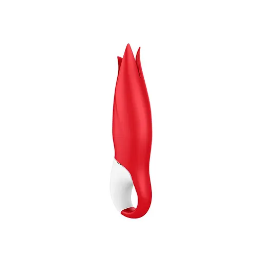 Вібратор Satisfyer Power Flower 18.8 см червоний - фото 4