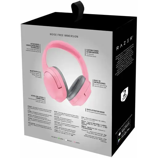 Навушники з мікрофоном Razer Opus X Quartz (RZ04-03760300-R3M1) - фото 8