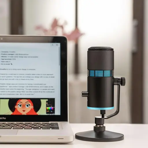 Мікрофон Thronmax V8 Чорний (V8THRONMAX) - фото 5