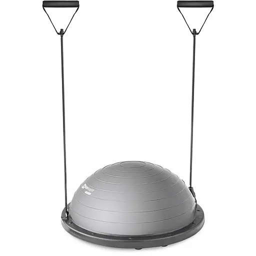 Балансировочная полусфера Hop-Sport HS-L058 серая - фото 4