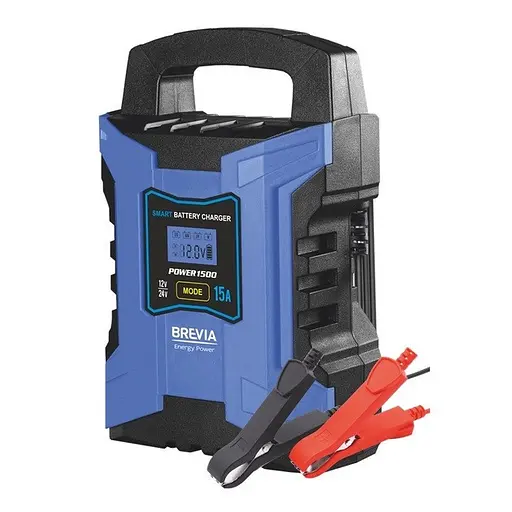 Зарядний пристрій для АКБ Brevia Power 1500 15A 12 — 24 вольти - фото 8