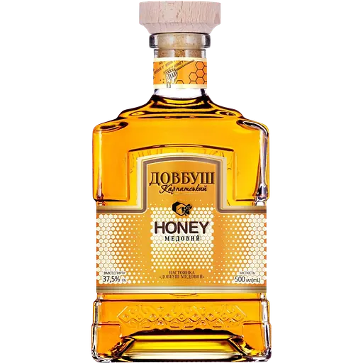 Настоянка Довбуш Карпатський Медовий 37.5% 1 л (2 шт. х 0.5 л) - фото 2