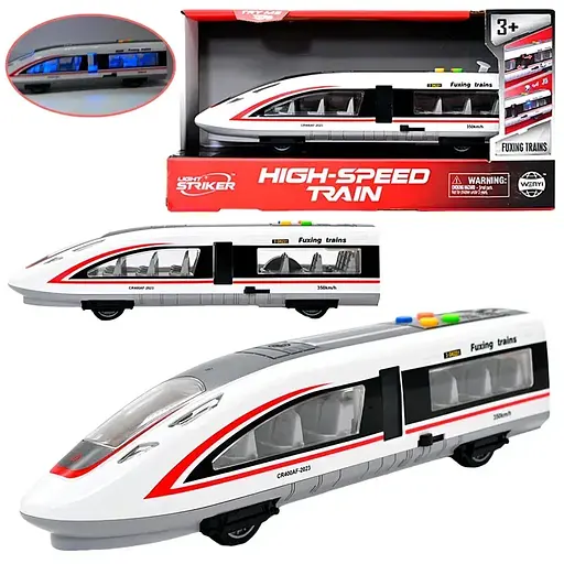 Потяг, WY971A, звук, підсвічування, інерція, відкриваються двері