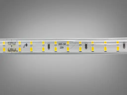 Світлодіодна стрічка 220в, 180 штм, герметична, 12мм, нейтральний - фото 2