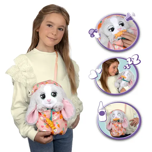 Интерактивная игрушка Baby Paws Зайчонок с аксессуарами (927124IM) - фото 9