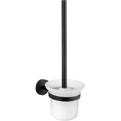 Йоржик для унітазу Rea Mist 06 black REA-80031, Чорний матовий - фото 1