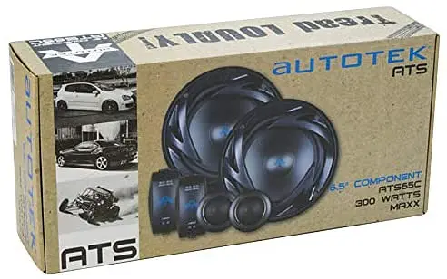 Компонентная акустическая система Autotek ATS65C - фото 5