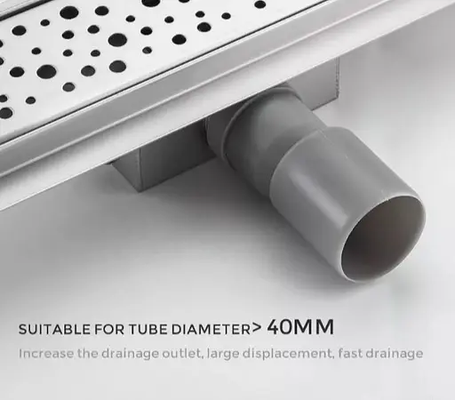 Душевой трап Gappo 70х600 мм, нержавеющая сталь G86007-2 - фото 4