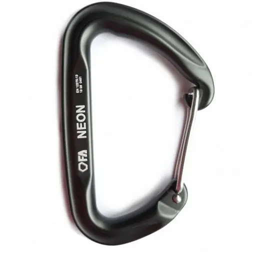 Карабін First Ascent Neon Сірий (1060-FA 7015 04)