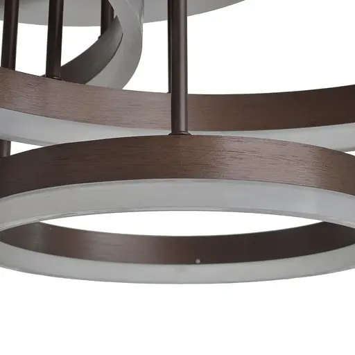 Люстра Brille лофт стельова LED 68W WW COF (BL-949С/3) - фото 7