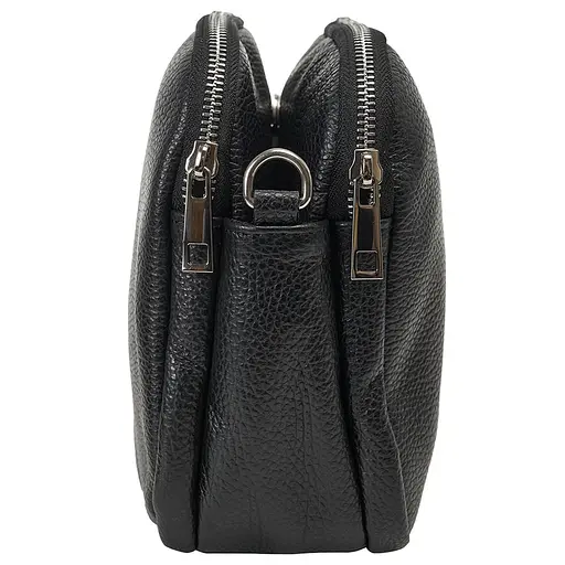 Кожаная женская сумка кросс-боди Virginia Conti 23х18х10 см nsa0001375 - фото 5