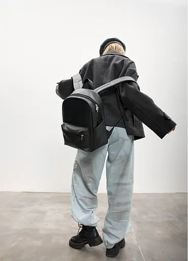 Жіночий рюкзак Sambag Talary чорний 35 х 25 х 12 см (35312001) - фото 2