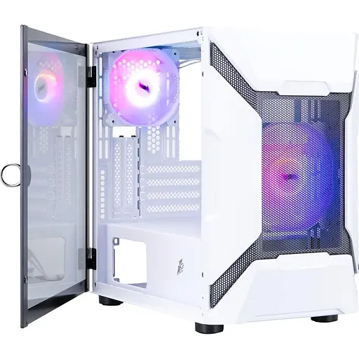 Корпус 1stPlayer D3-A-WH-1F7-14-W-1F7-W White [146455] - фото 2