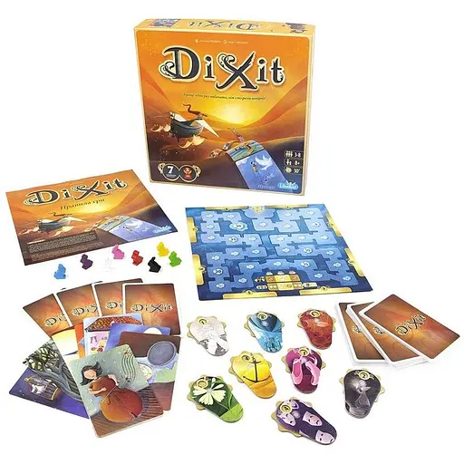Настільна гра Dixit Ігромаг 6665D QRкод з українськими правилами - фото 1