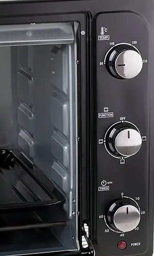 Электрическая печь духовка настольная Mesko MS 6021 обьем 66 л мощность 3000 Вт - фото 6