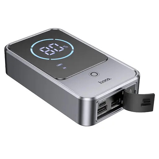 Автомобільний пуско-зарядний пристрій Hoco QS7 Source Smart Emergency Start-Up Power Bank 10000 mAh - фото 4