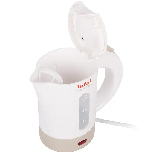 Электрочайник дорожный Tefal KO120130 White/Beige UA - фото 4