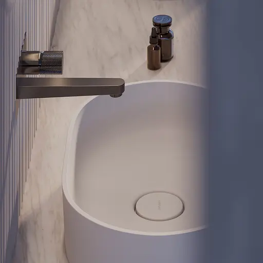 Раковина Omnires Ovo white (OVOUNBM) - фото 5