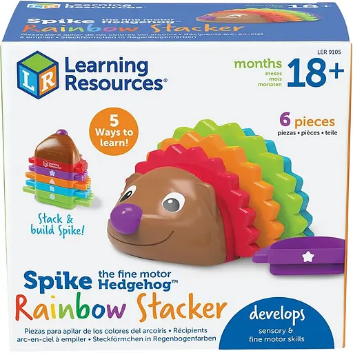 Навчальний ігровий набір Learning Resources Spike The Fine Motor Hedgehog Барвистий Їжачок