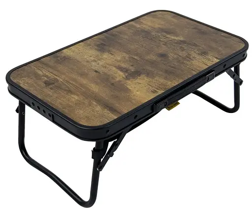 Стол Bo-Camp Woodbine Compact 56x34 см Black/Wood look (1404190) (DAS303264) - фото 1