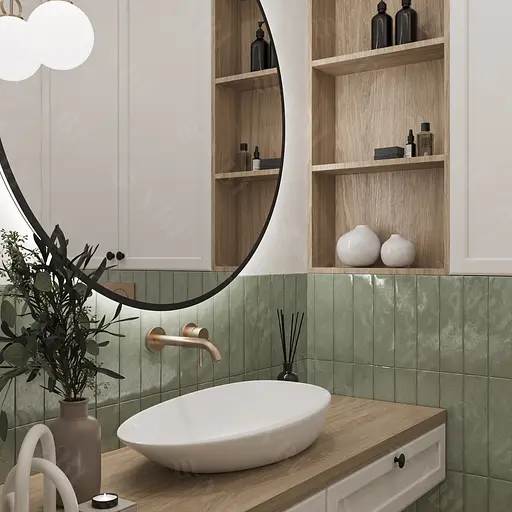 Умивальник VBI Trento 65 white накладний VBI-011901, Білий - фото 2