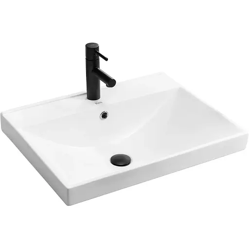 Умивальник Rea Daisy врізний білий REA-U0875, Білий - фото 1