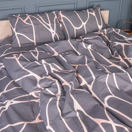 Наволочка MirSon Ranforce Elite Silver Branch 50х70 см (2200013007944) - фото 3