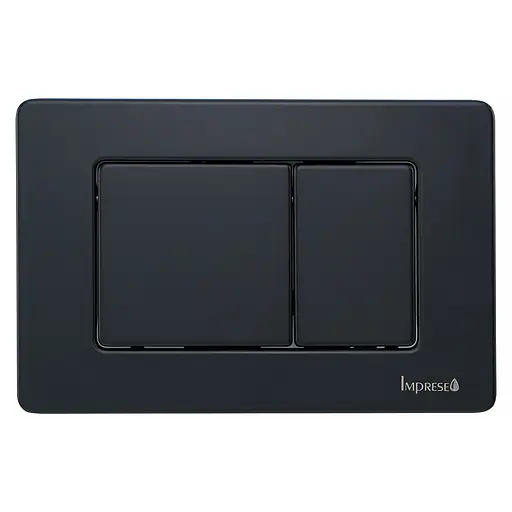 Кнопка змиву Imprese i7112SB чорний матовий - фото 1