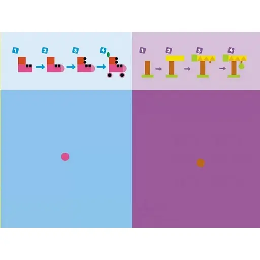 Навчальна книга "Навчалочка: Збери картинку з наклейок. Рівень 4" АРТ 19604U укр - фото 4