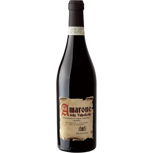 Вино Bennati Amarone Della Valpolicella DOCG красное сухое 15% 0.75 л
