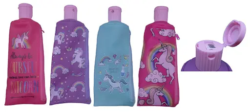 Пенал-косметичка дитяча силіконова із застібкою Зубна Паста-Єдиноріг, 25.5x10.5 см (В асортименті) - фото 2