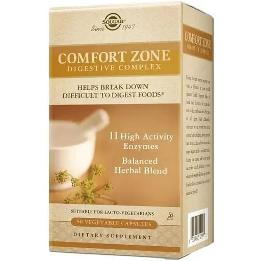 Натуральна добавка Solgar Comfort Zone, 90 вегакапсул