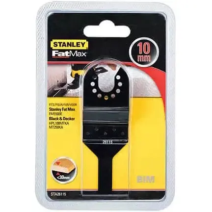 Погружное пильное полотно Stanley 18 TPI 1 x 10 x 30 мм для MT300KA (STA26115) - фото 1