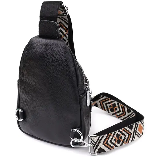 Женская сумка слинг Vintage из натуральной кожи 15х21.5х6.5 см sum0027594 - фото 2