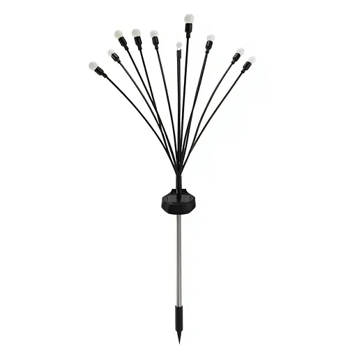 Вуличний світильник Yiwu ґрунтовий декоративний із сонячною панеллю 2 штуки в наборі для саду кемпінгу світлодіодний HP-L-11 - фото 1