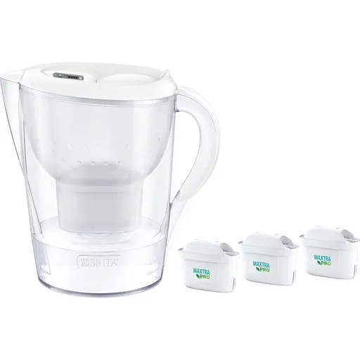 Фильтр-кувшин Brita Marella Memo MXPro 2.4л White + 3 картрижда (1052791) [150419]