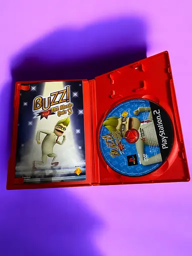 Диск з грою на PlayStation 2 ліцензія Buzz! The Music Quiz - фото 3