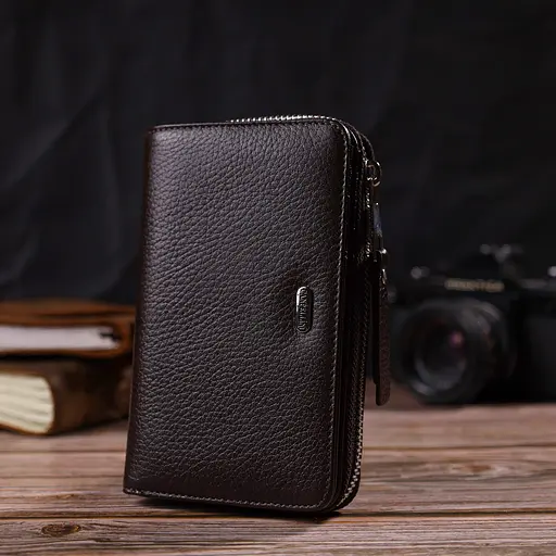 Жіночий шкіряний гаманець Canpellini 9.5х15.5х2.5 см acs0025562 - фото 6