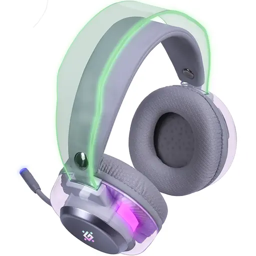 Гарнітура Defender Glitch, USB, RGB, 2м, White - фото 7