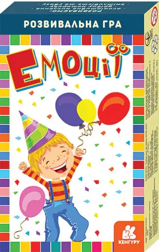 КЕНГУРУ Гра (Clever book) Емоції (У)