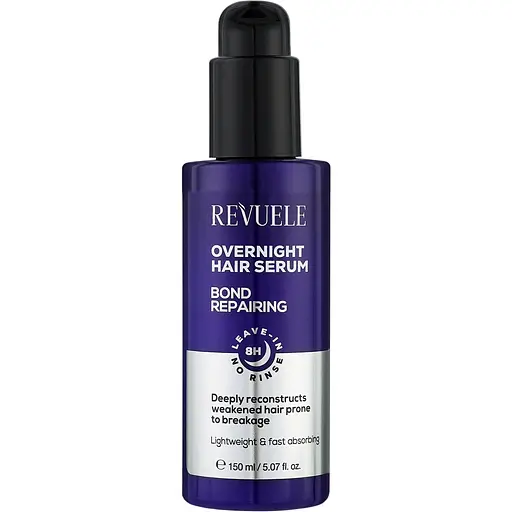 Сироватка для волосся Revuele Overnight Hair Serum 8H відновлююча нічна 150 мл