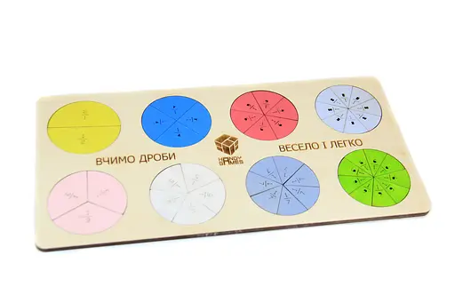 Пазл Сортер Дроби для школяра - фото 3