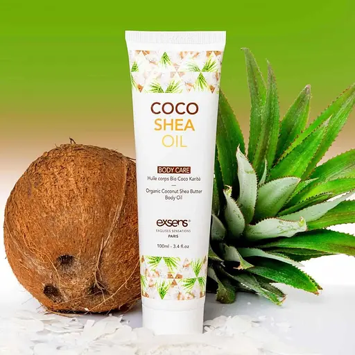 Масажна олія Exsens Coco Shea Oil, 100 мл - фото 3
