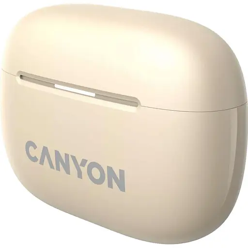 Навушники Canyon TWS headset OnGo TWS-10 ANC+ENC Beige (CNS-TWS10BG) - фото 4