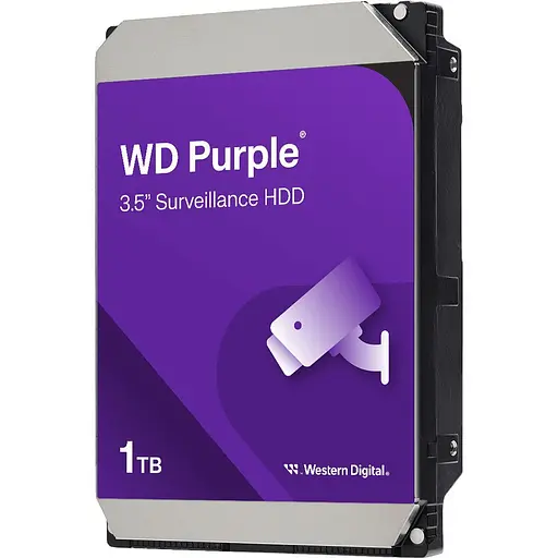 Жорсткий диск 3.5" Western Digital Purple 1 TB SATA 64 MB (Western Digital11PURZ) [141142] - фото 2