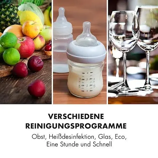 Міні посудомийна машина Klarstein Amazonia Синій (10032678) - фото 7