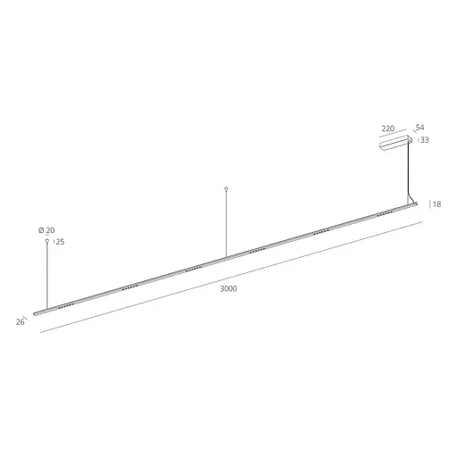 Підвіс RGL7789 38W GD+BK 3000K - фото 2